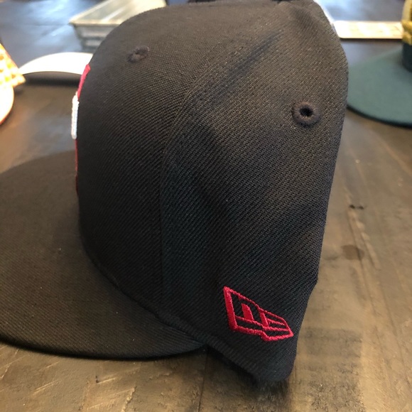 Arizona Cardinals Larry Fitzgerald ,Black and Red - Picture 2 of 4